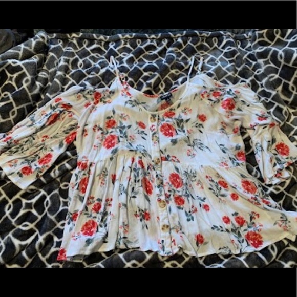 torrid Tops - Torrid Cold-Shoulder top